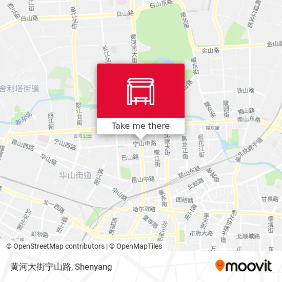 黄河大街宁山路 map