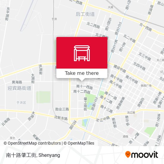 南十路肇工街 map