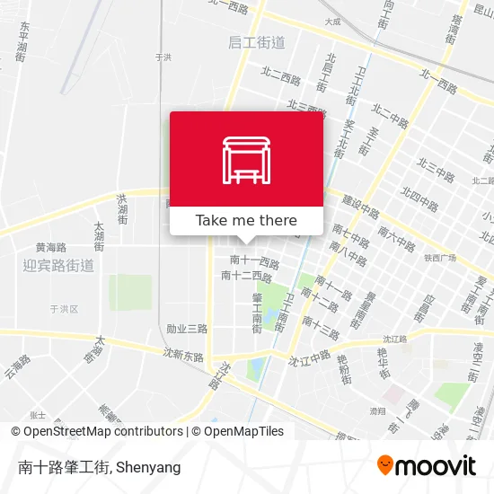 南十路肇工街 map