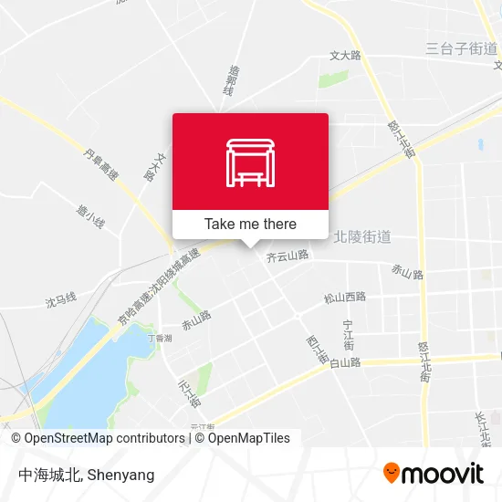 中海城北 map