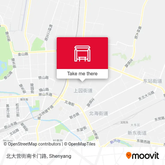 北大营街南卡门路 map