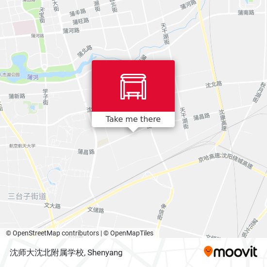 沈师大沈北附属学校 map