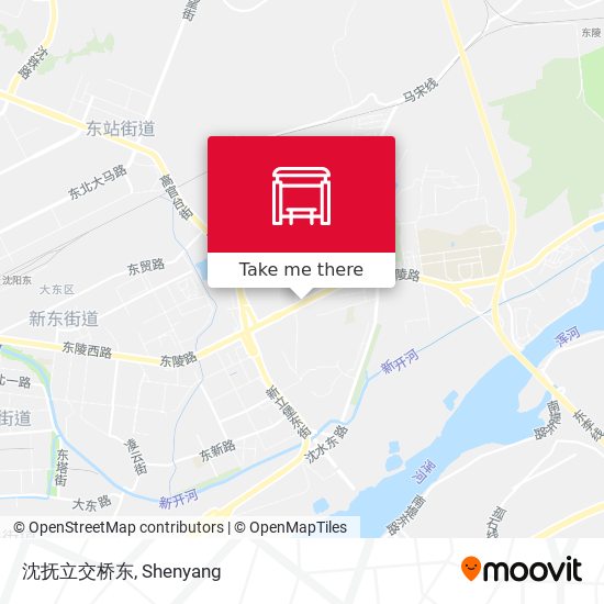 沈抚立交桥东 map