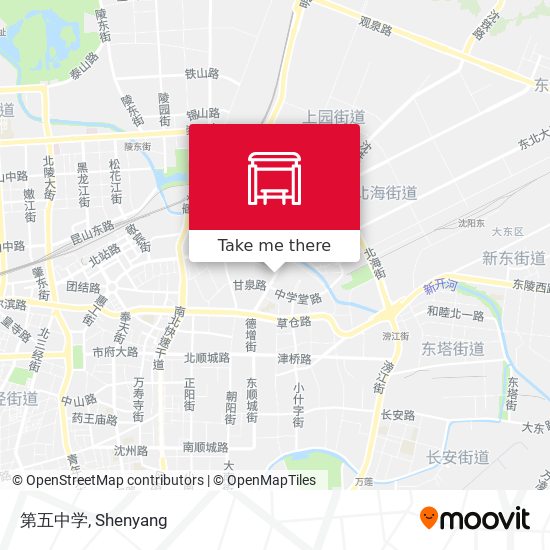 第五中学 map