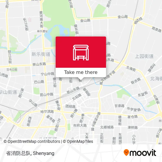 省消防总队 map