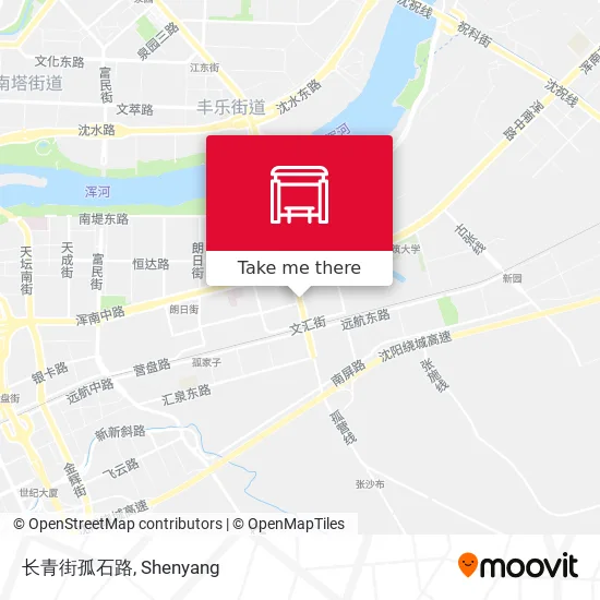 长青街孤石路 map