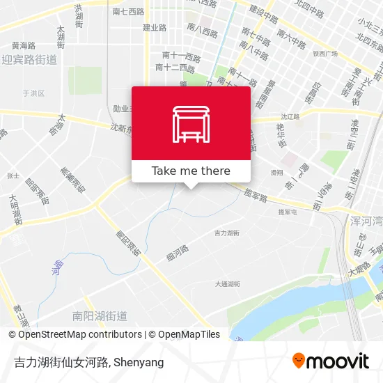 吉力湖街仙女河路 map