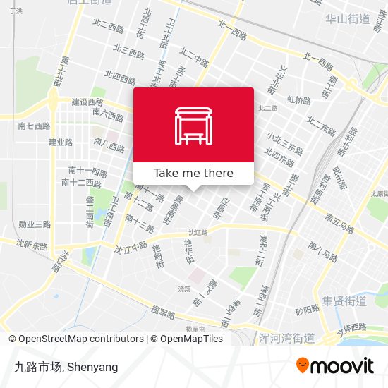 九路市场 map