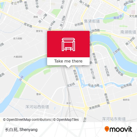 长白苑 map