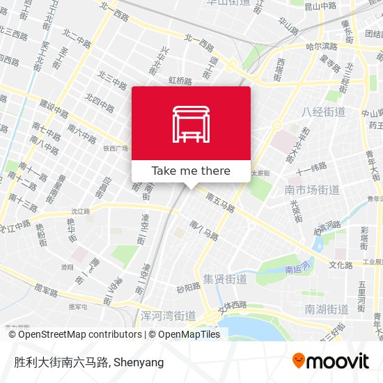 胜利大街南六马路 map