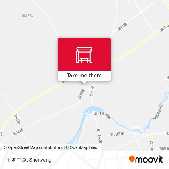 平罗中路 map