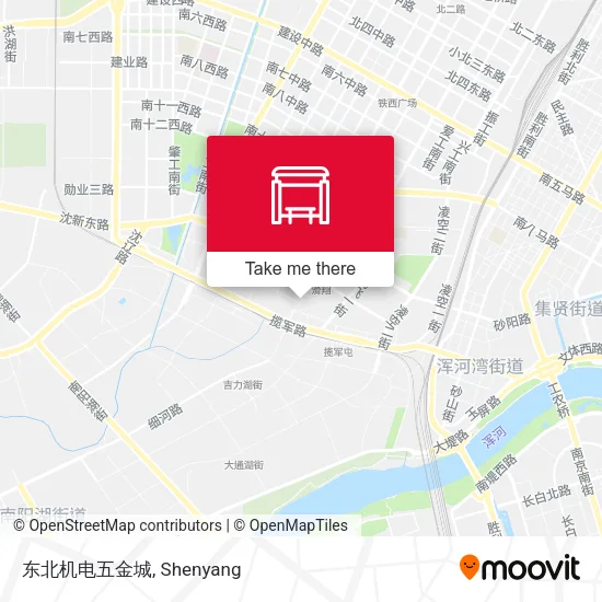 东北机电五金城 map