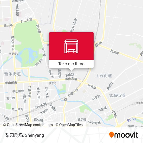 梨园剧场 map