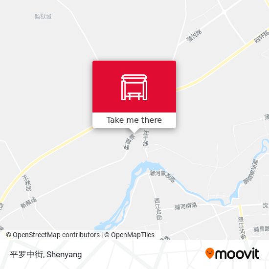 平罗中街 map