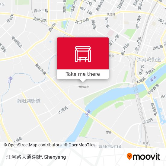 汪河路大通湖街 map