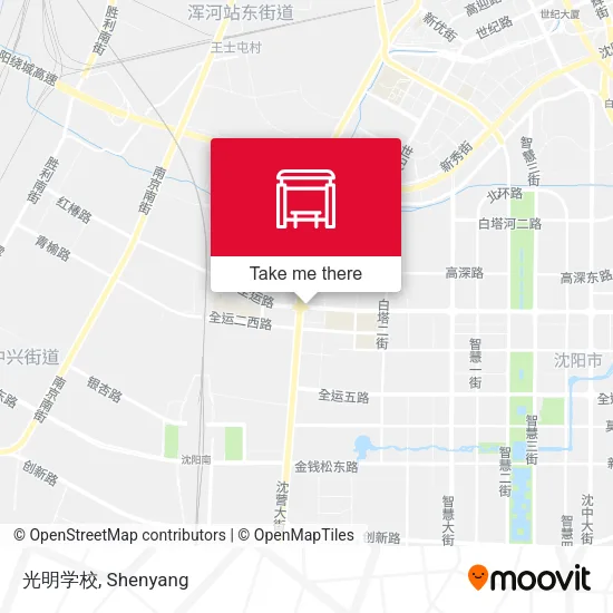 光明学校 map