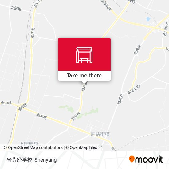 省劳经学校 map