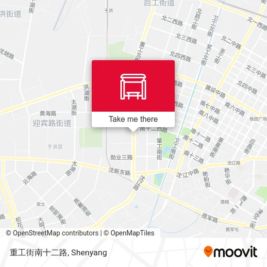 重工街南十二路 map