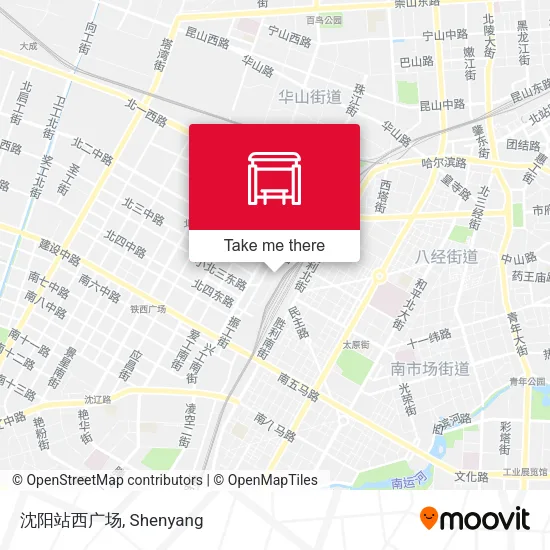 沈阳站西广场 map