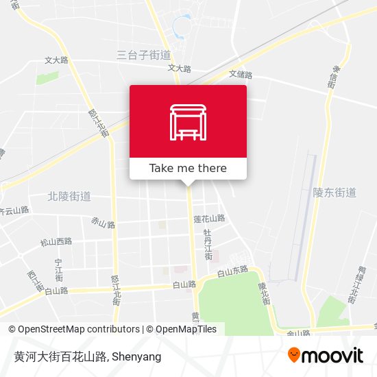 黄河大街百花山路 map