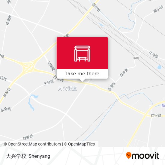 大兴学校 map
