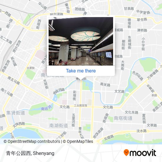 青年公园西 map