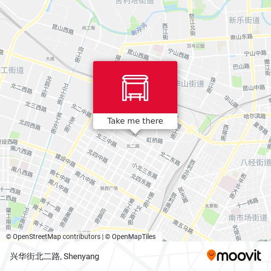 兴华街北二路 map