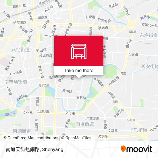南通天街热闹路 map