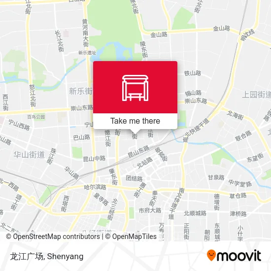 龙江广场 map
