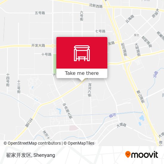 翟家开发区 map