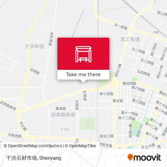 于洪石材市场 map