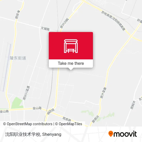 沈阳职业技术学校 map