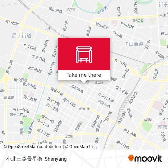 小北三路景星街 map