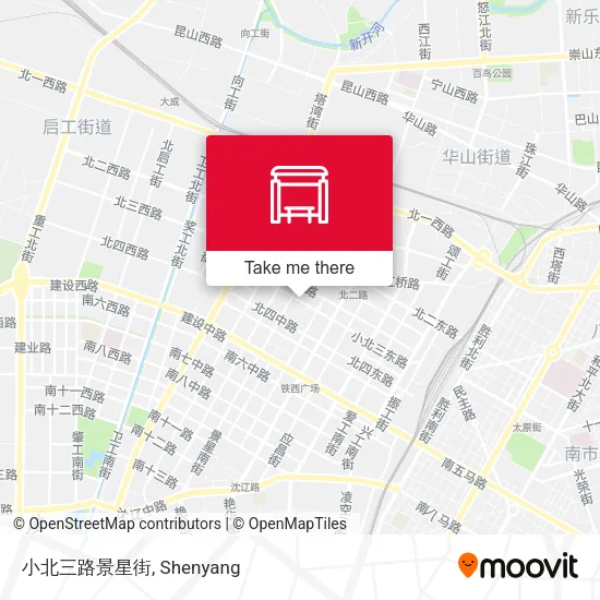 小北三路景星街 map