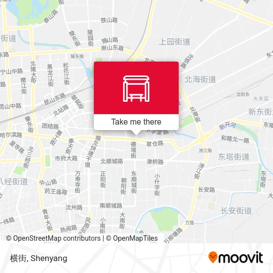横街 map