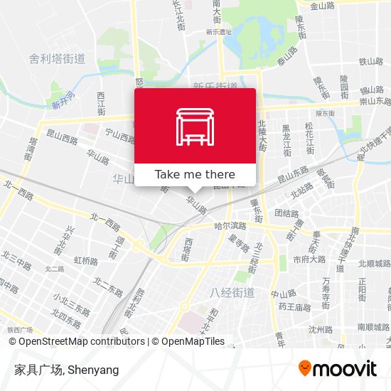 家具广场 map
