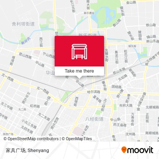 家具广场 map