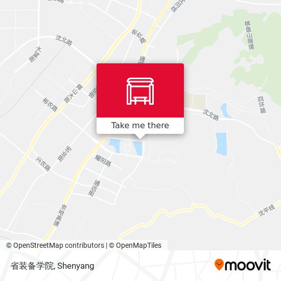 省装备学院 map