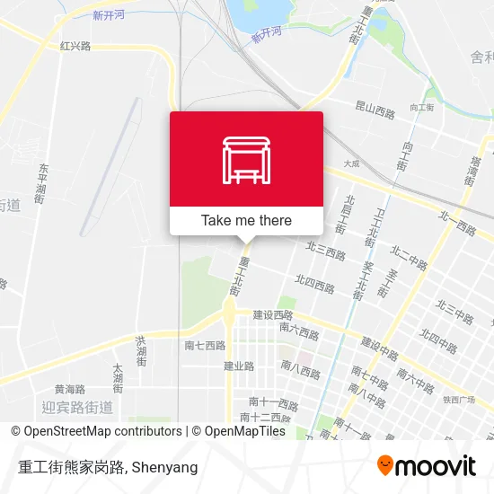 重工街熊家岗路 map