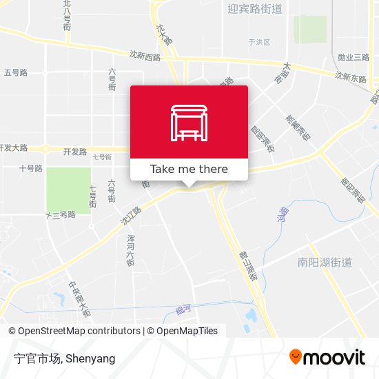 宁官市场 map