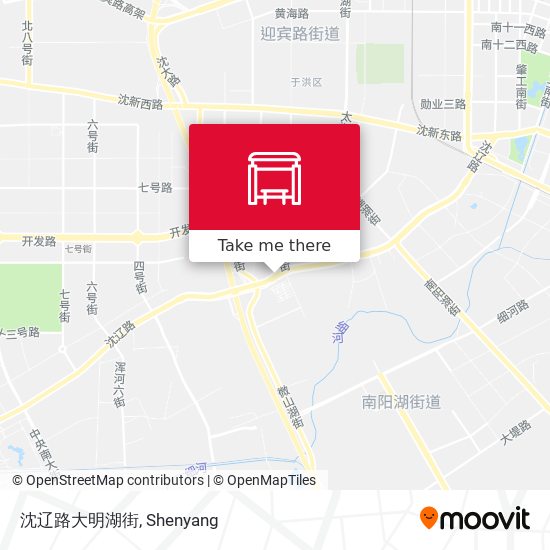 沈辽路大明湖街 map