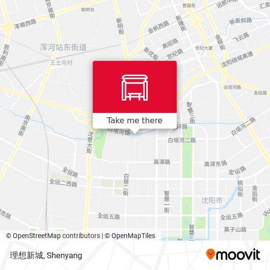 理想新城 map