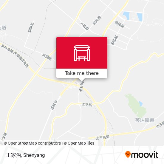 王家沟 map