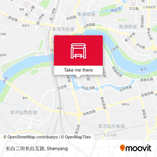 长白二街长白五路 map
