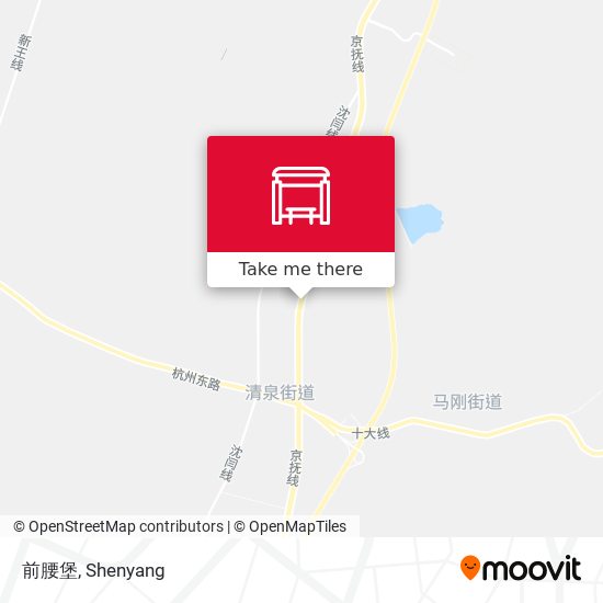 前腰堡 map