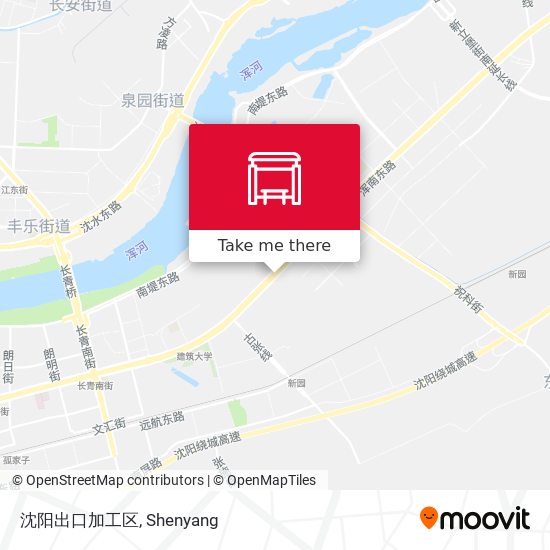 沈阳出口加工区 map