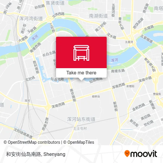 和安街仙岛南路 map