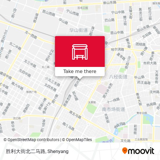 胜利大街北二马路 map