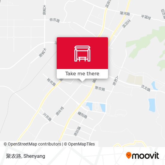 聚农路 map