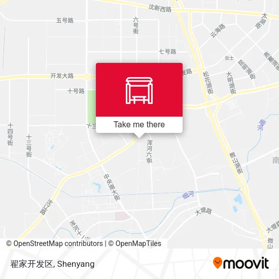 翟家开发区 map